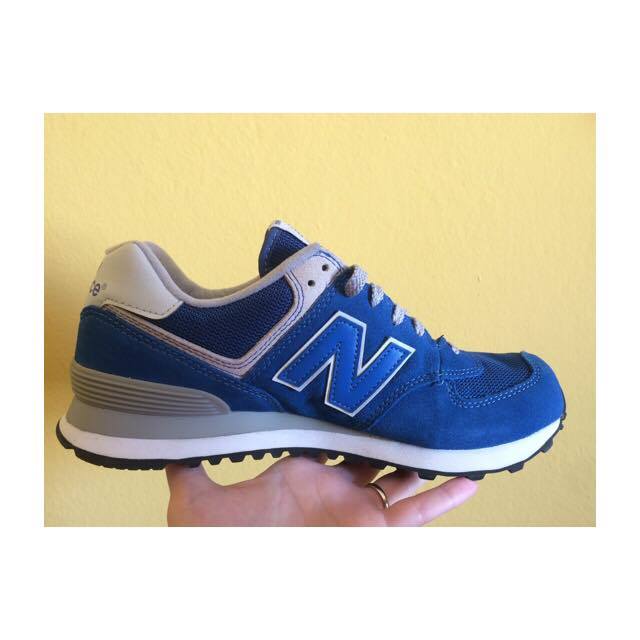 new balance blu elettrico