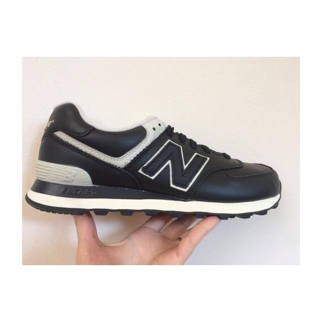 new balance 574 nere uomo