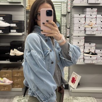 Bomber denim KIKISIX - immagine 3