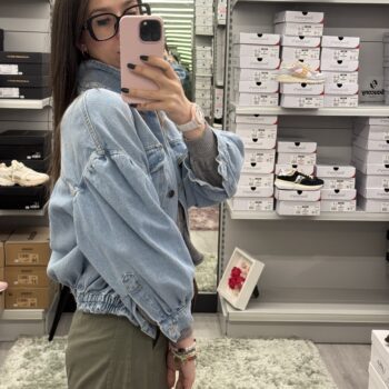 Bomber denim KIKISIX - immagine 6