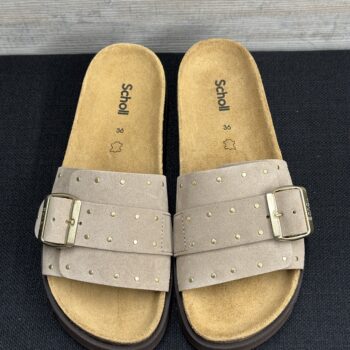 Ciabatta Beige Scuro Joyce Scholl - immagine 4