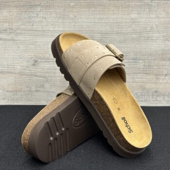 Ciabatta Beige Scuro Joyce Scholl - immagine 3